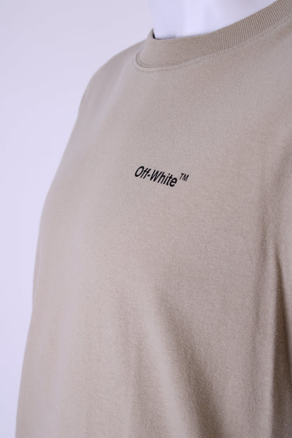 Off White T-shirt Sand M | Medium, White