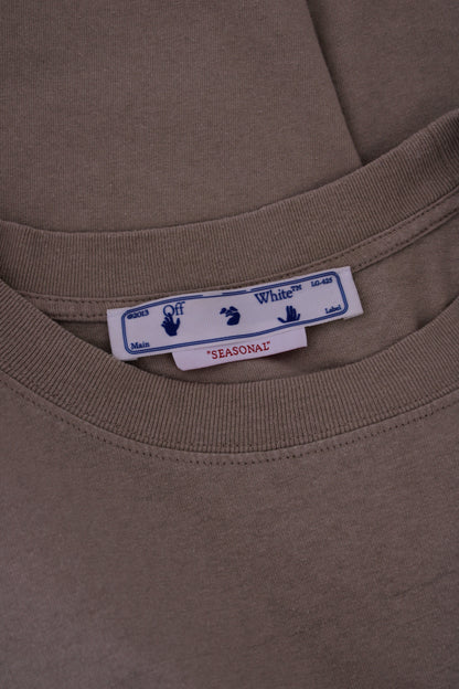 Off White T-shirt Sand M | Medium, White