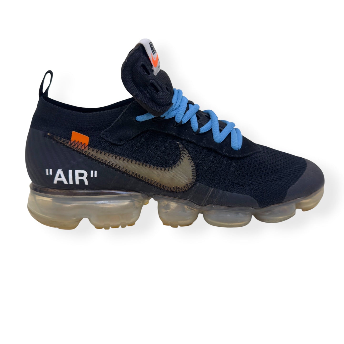 NIKE X OFF-WHITE VAPORMAX SNEAKER BLACK UK8 | UK 8, Black