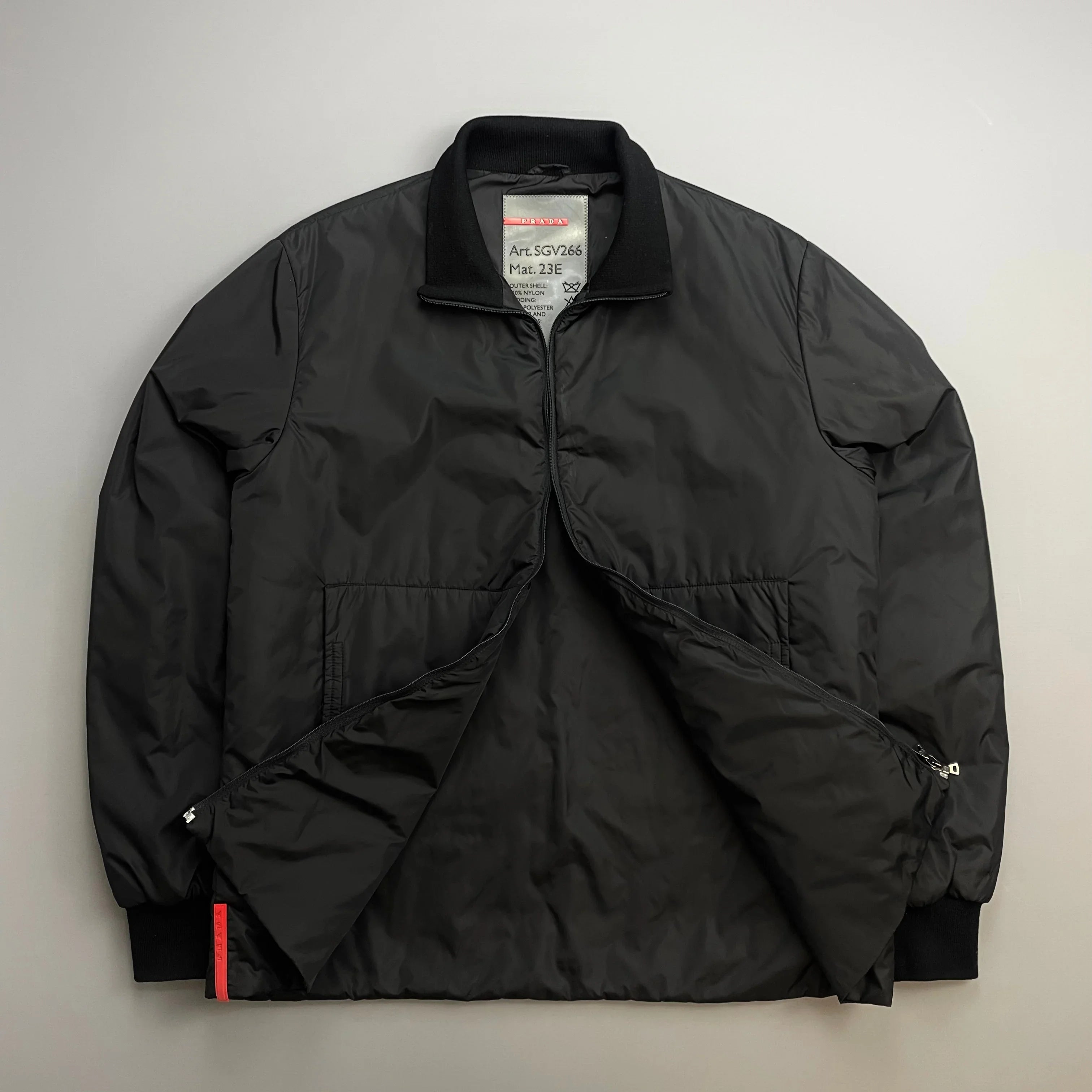 【archive】00s PRADA SPORT Padded Blouson EARLY 2000S PRADA SPORT PADDED TECHNICAL JACKET - Jazzy Badger