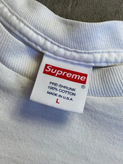 SS 2020 Supreme Jewelery & Money White Graphic Tee