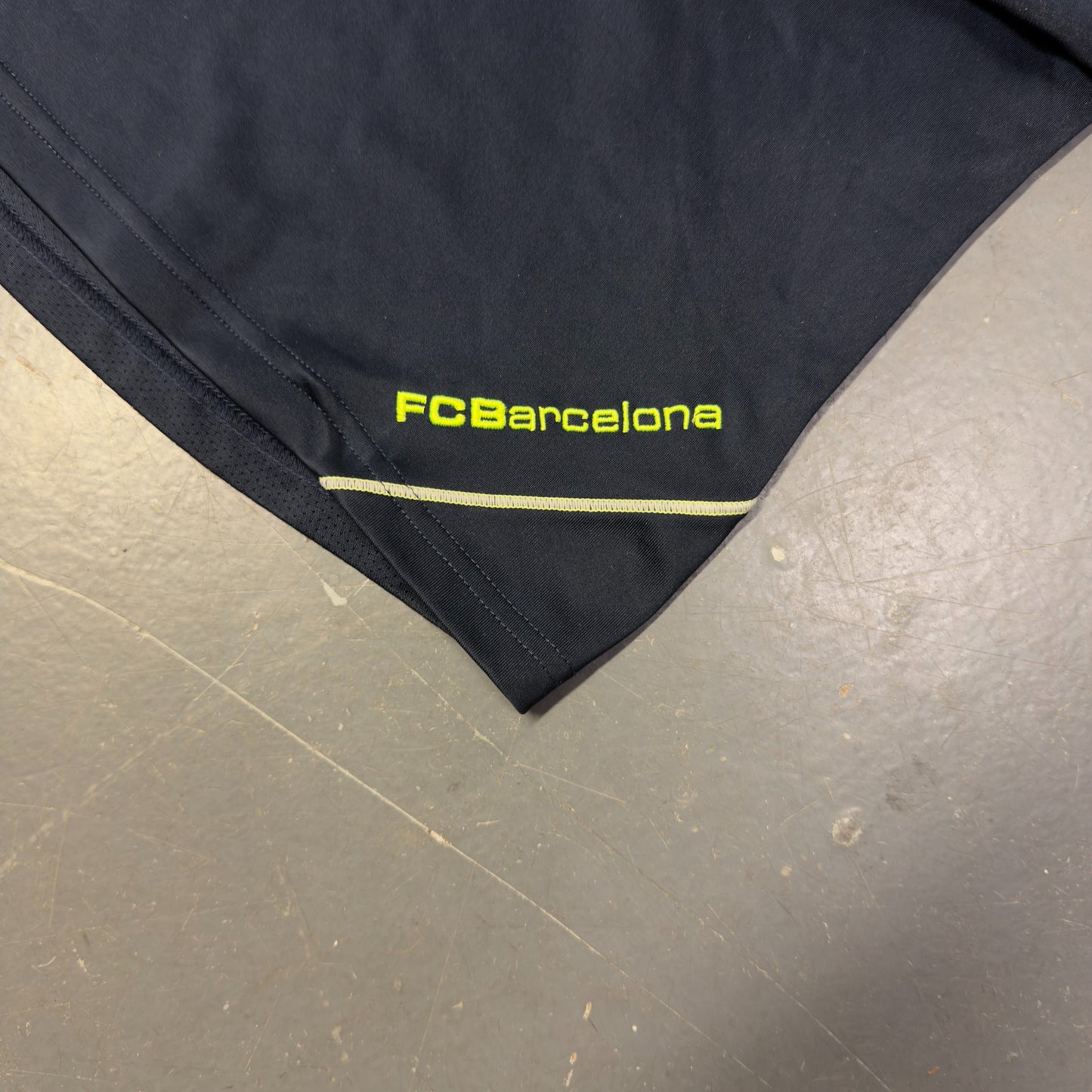 Nike Barcelona 2007/08 Long Sleeve Training Shirt In Navy (L) | Large, Navy