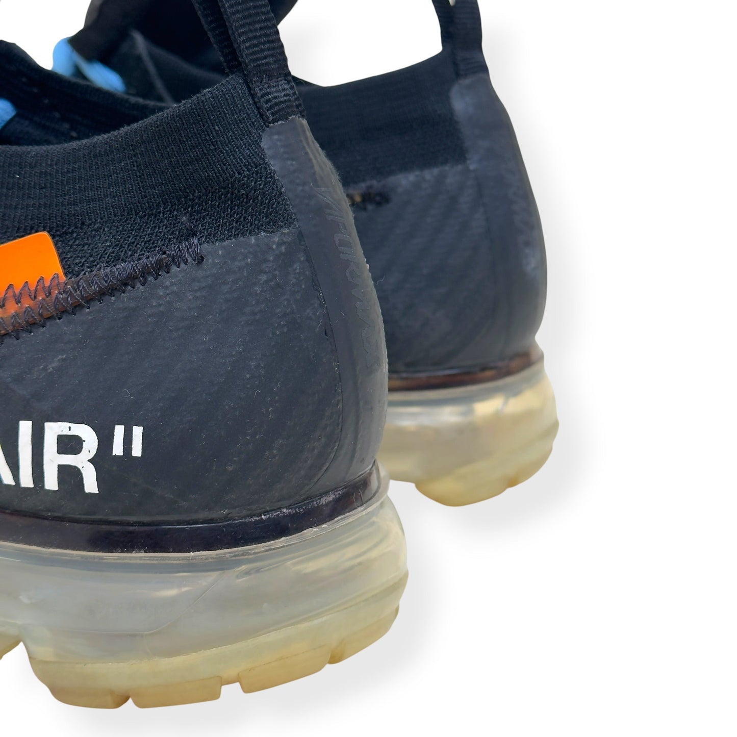 NIKE X OFF-WHITE VAPORMAX SNEAKER BLACK UK8 | UK 8, Black