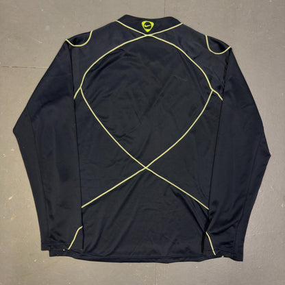 Nike Barcelona 2007/08 Long Sleeve Training Shirt In Navy (L) | Large, Navy