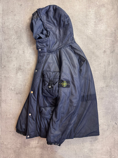 A/W 2009 Stone Island Dual Layer Military Quilt 4 Pocket Parka