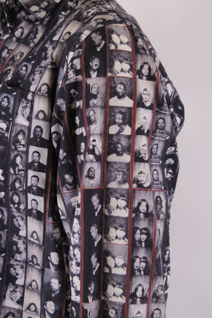 PS Paul Smith photo collage print shirt Grey S | Small, Grey
