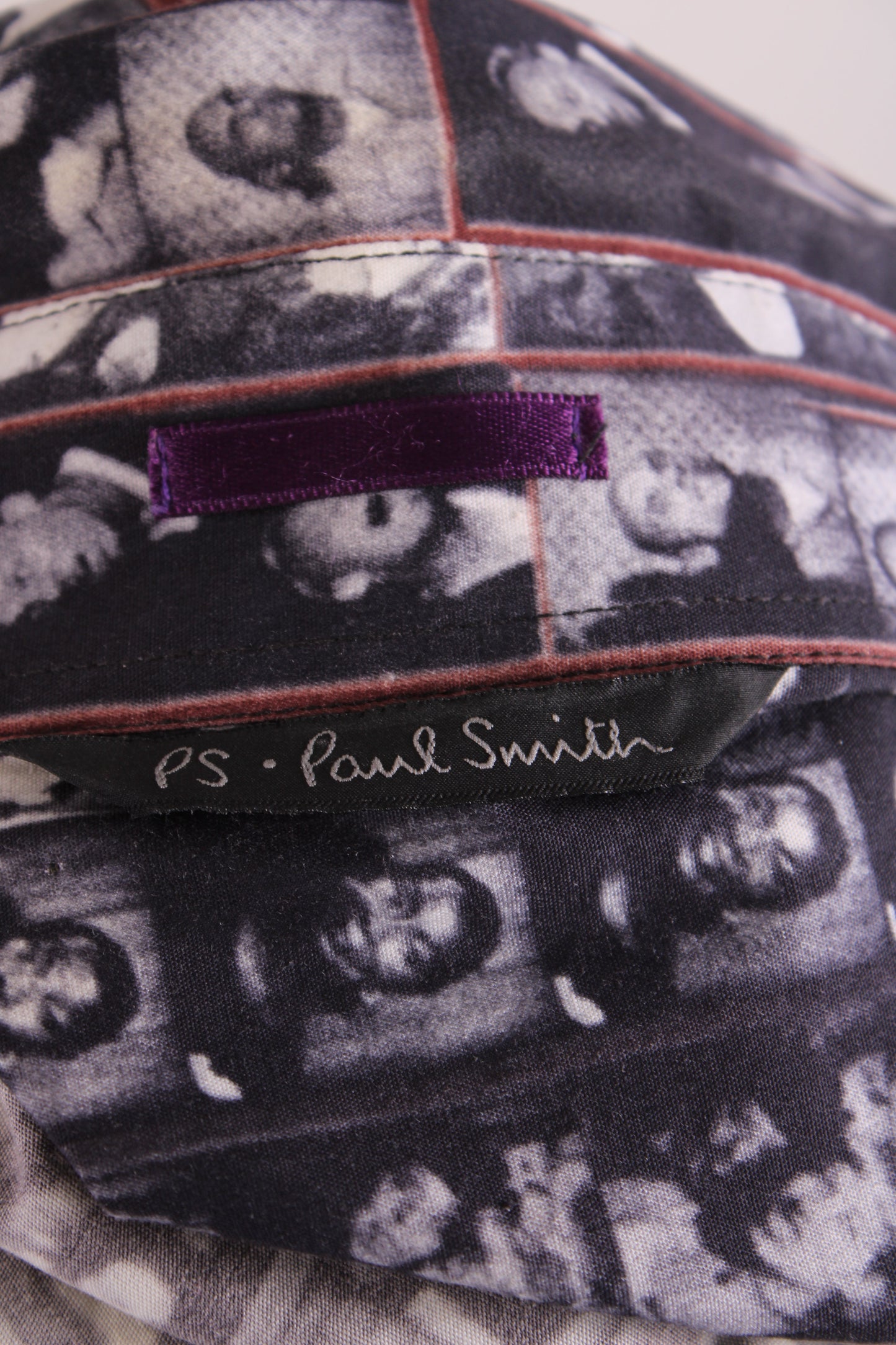 PS Paul Smith photo collage print shirt Grey S | Small, Grey