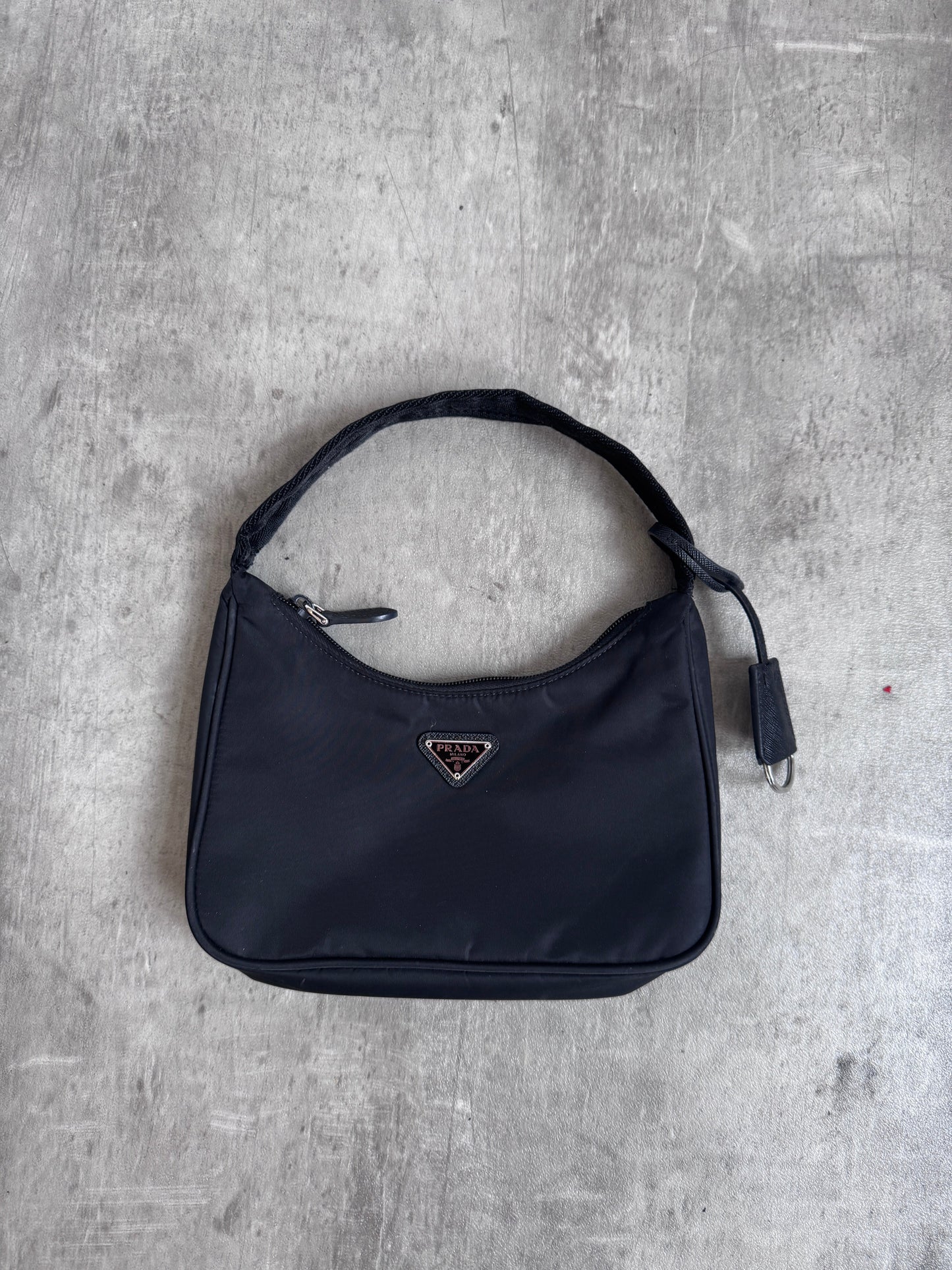 Prada Black Tessuto Shoulder Bag