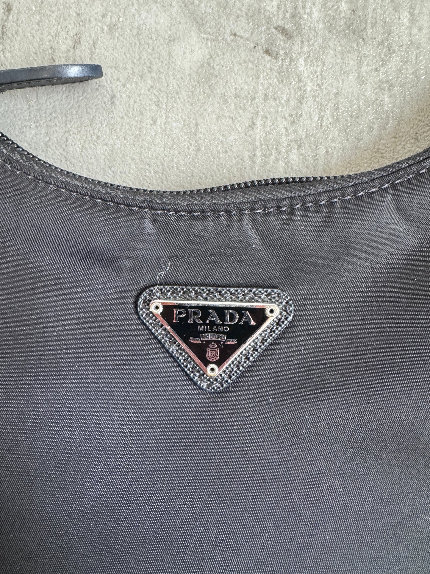Prada Black Tessuto Shoulder Bag