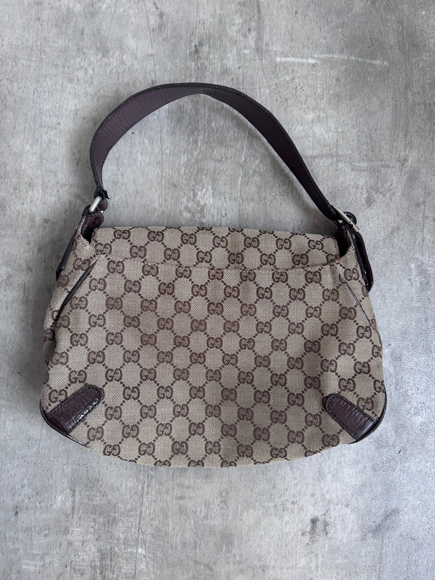 Gucci Horsebit Chain GG Shoulder Bag