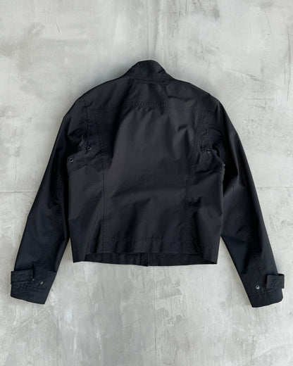 PRADA SPORT 2000'S BLACK GORETEX JACKET - M | Medium, Black