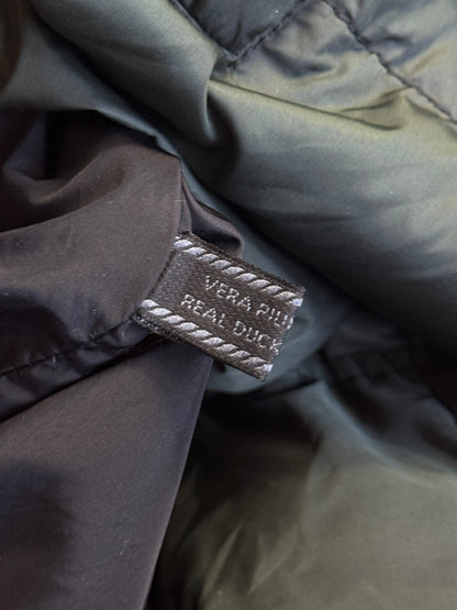 Prada Sport Green Down Quilt Technical Puffer Jacket