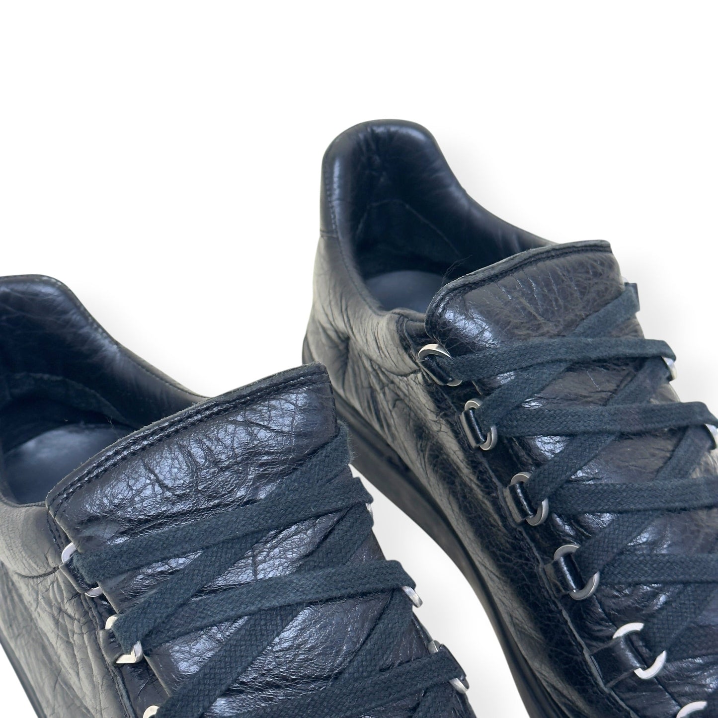 BALENCIAGA ARENA LOW TOP SNEAKER BLACK 40 / UK6 | UK 6, Black