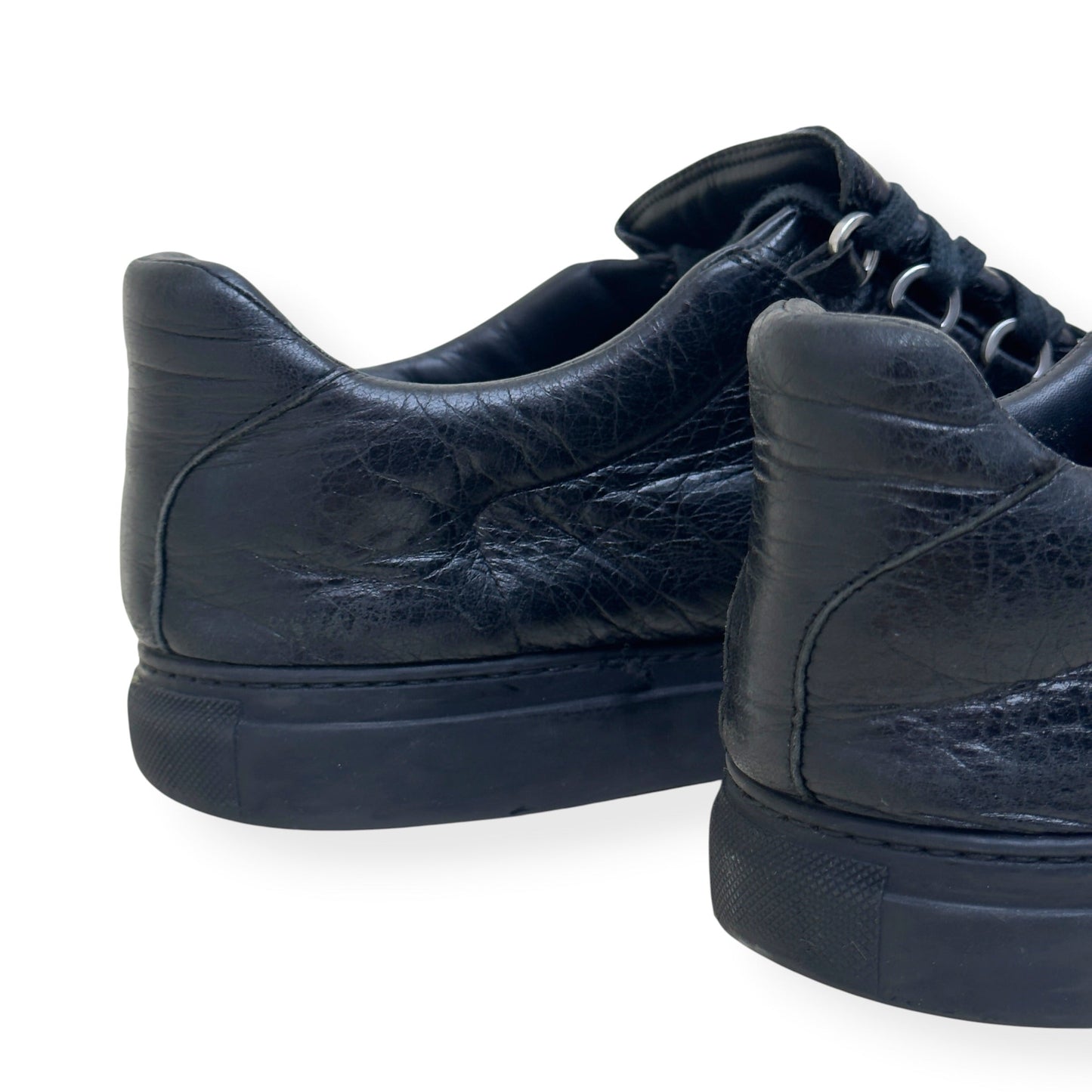 BALENCIAGA ARENA LOW TOP SNEAKER BLACK 40 / UK6 | UK 6, Black