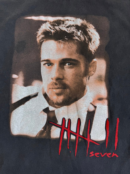 1995 'Se7en' Brad Pitt Single Stitch Graphic Tee