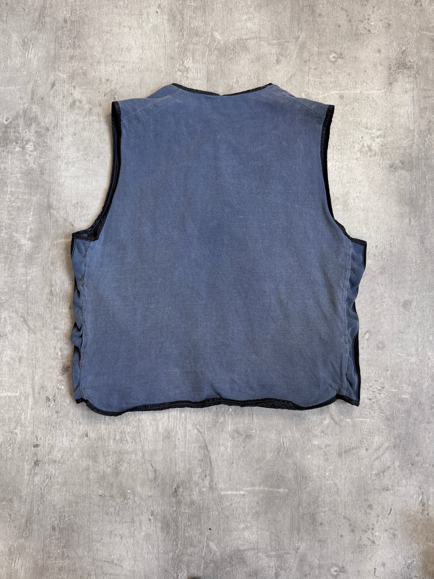 S/S1996 Stone Island Reversible Black Technical Vest