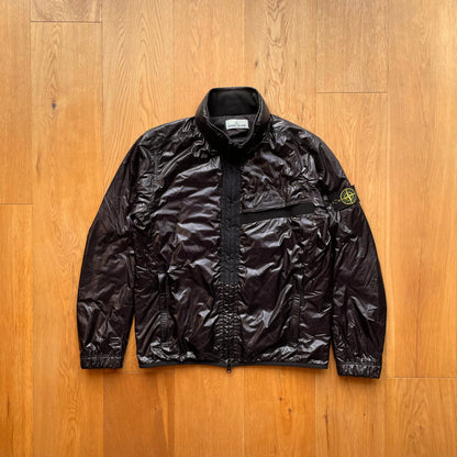 Stone Island Pertex Quantum Y Primaloft Concealed Hood Jacket | Large, Burgundy