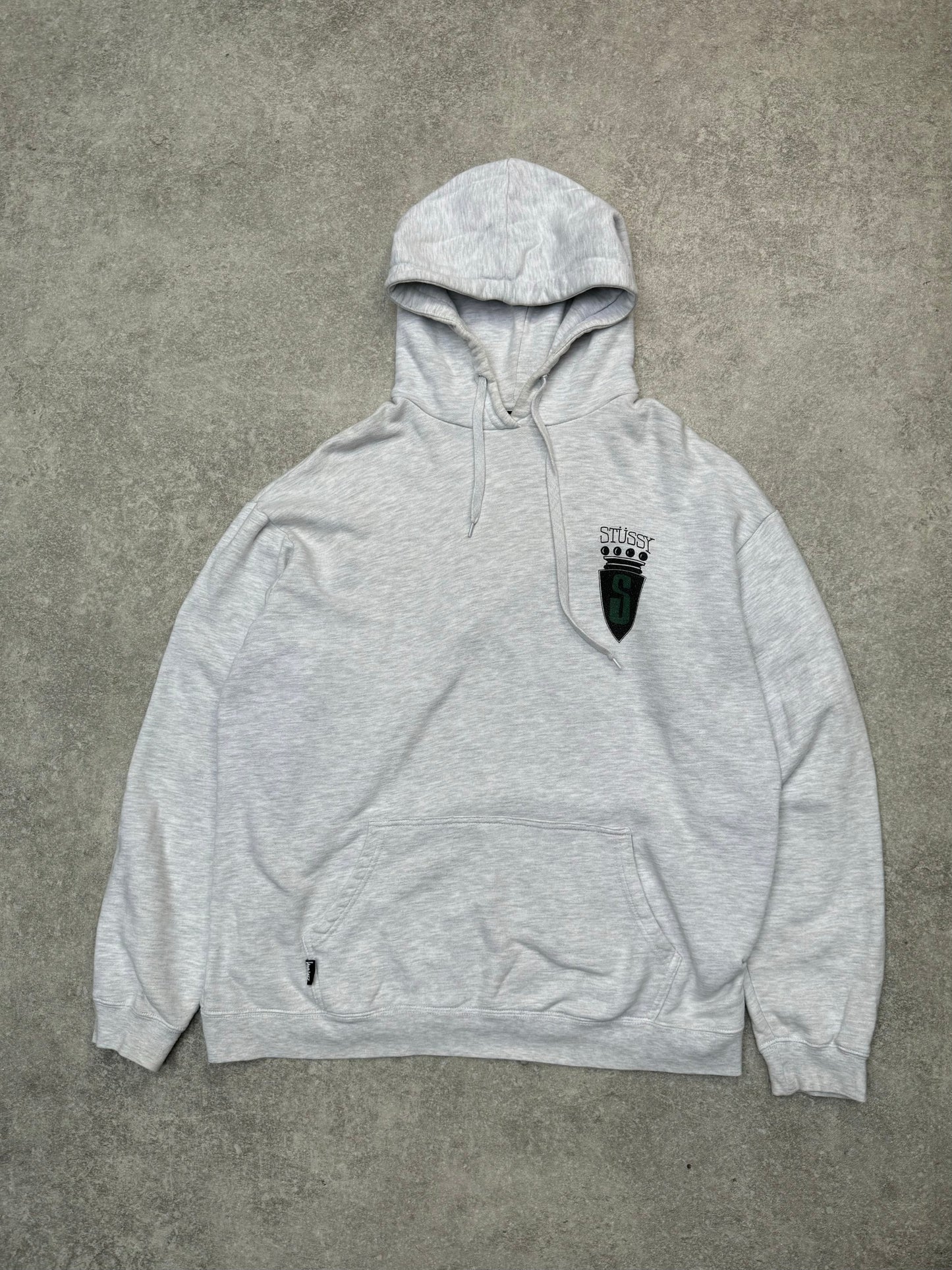 Stussy Crown S Logo Printed Hoodie