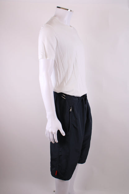 Prada Nylon Shorts Navy 54 | O/S, Navy