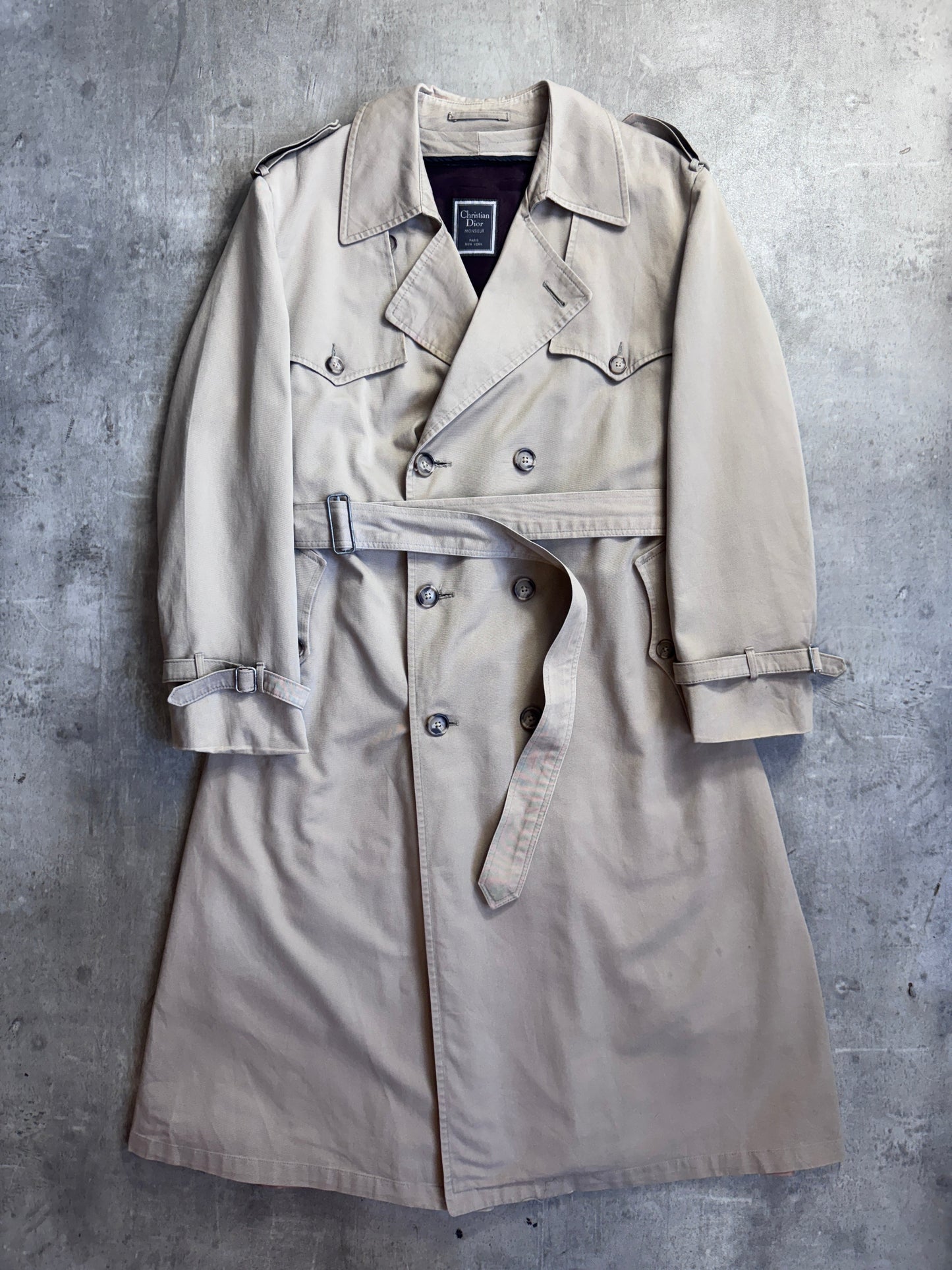 Christian Dior Monsieur Commander Trench Coat