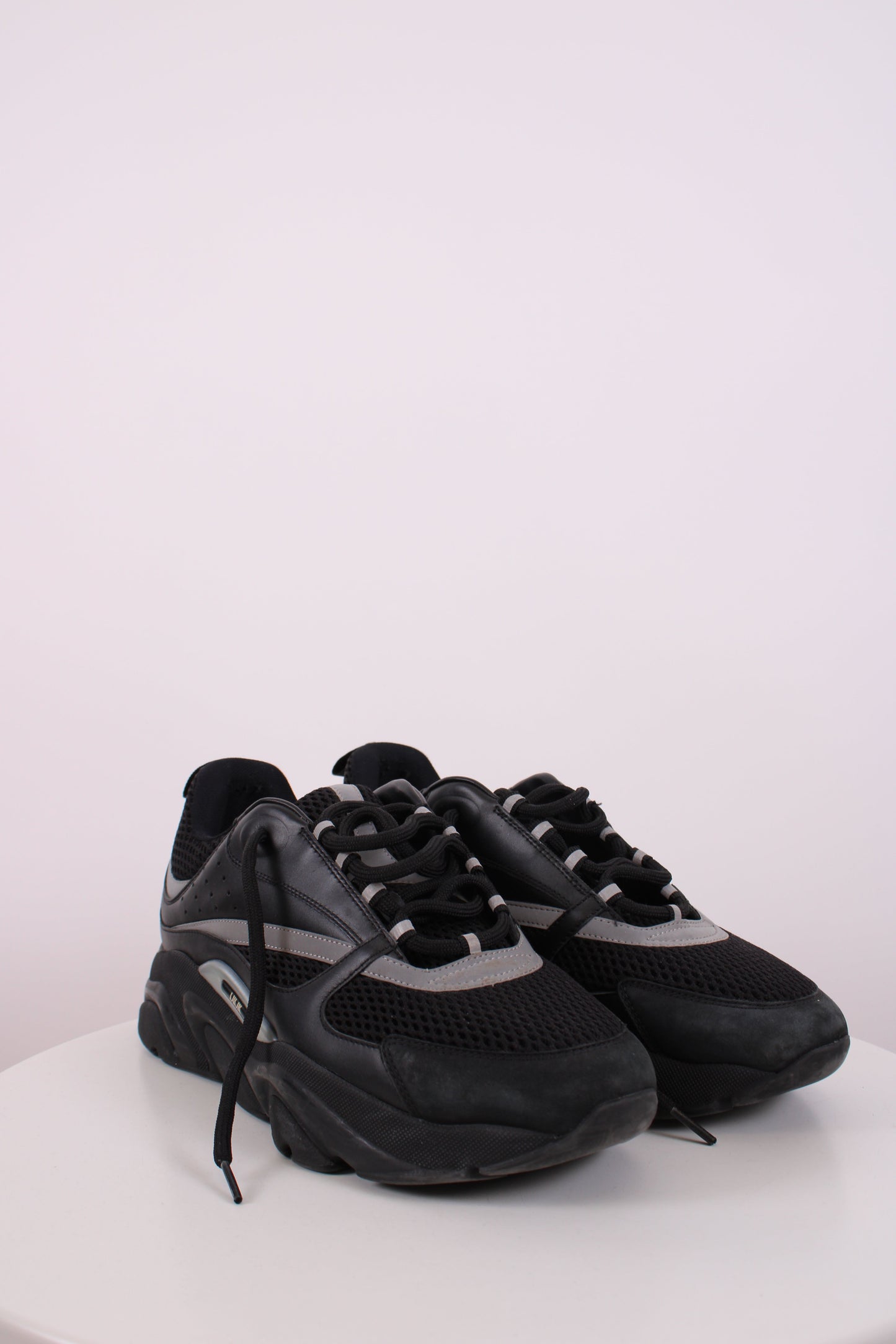 Dior B22 Mesh Trainers Black/ Grey 10 | O/S, Black