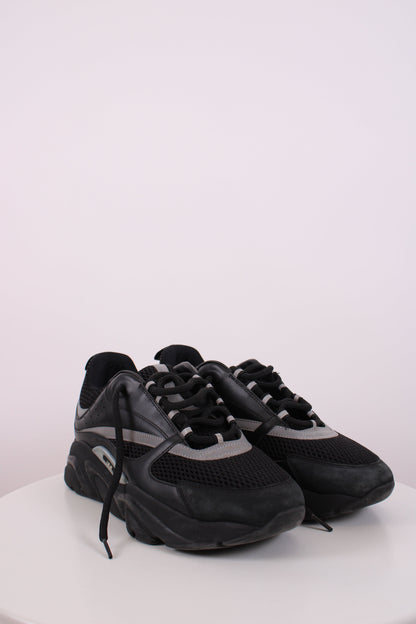 Dior B22 Mesh Trainers Black/ Grey 10 | O/S, Black