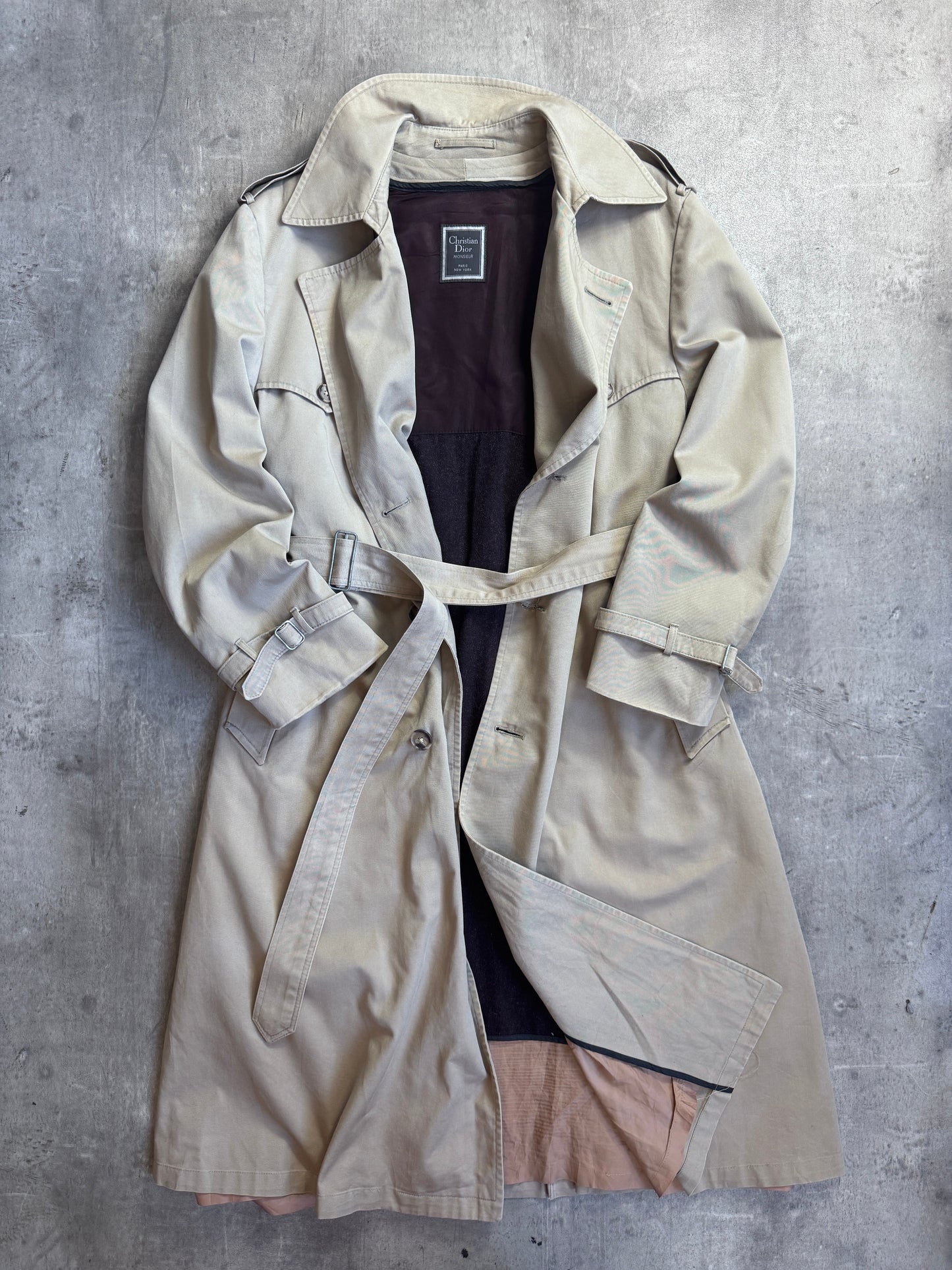 Christian Dior Monsieur Commander Trench Coat