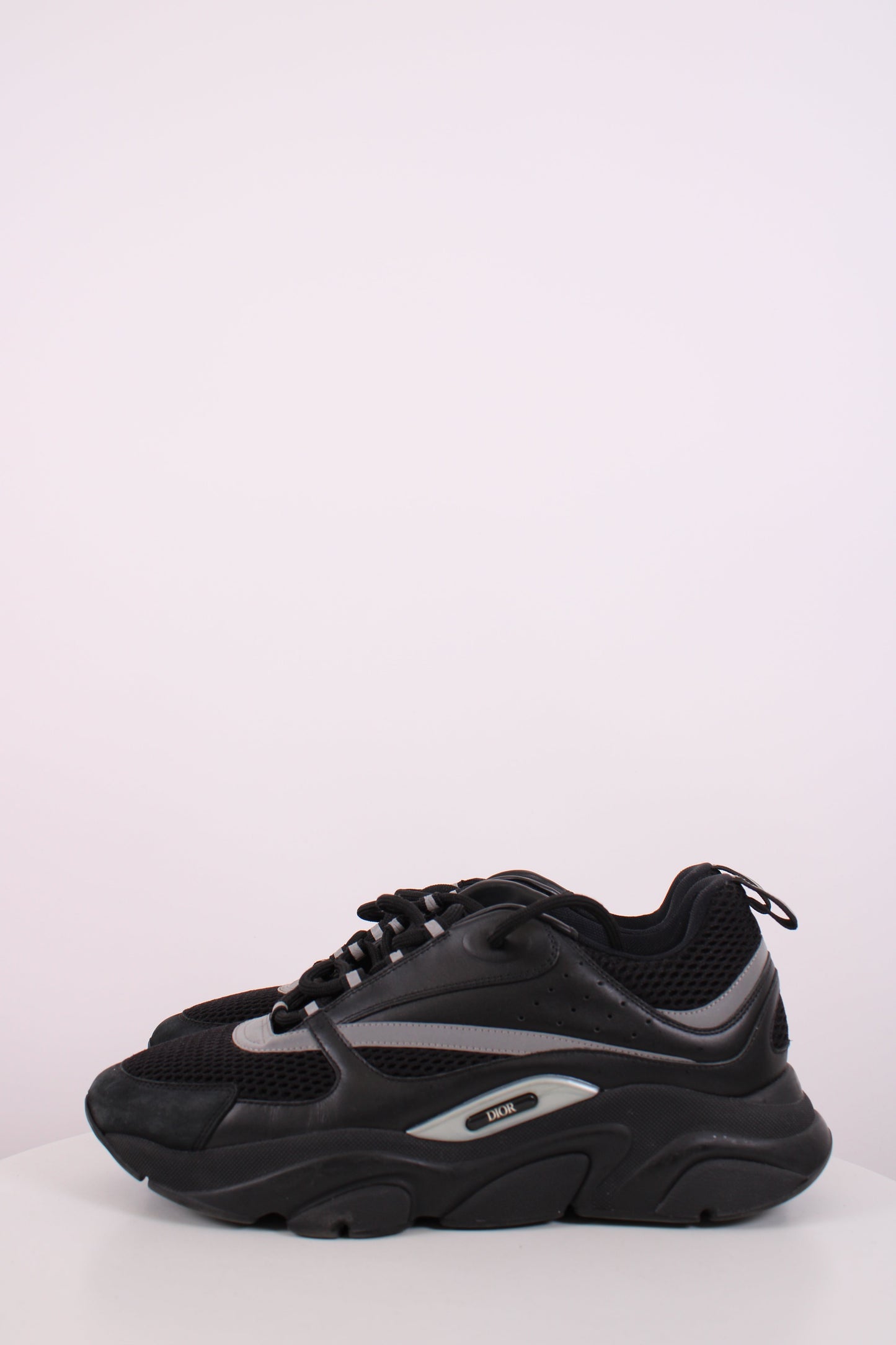 Dior B22 Mesh Trainers Black/ Grey 10 | O/S, Black