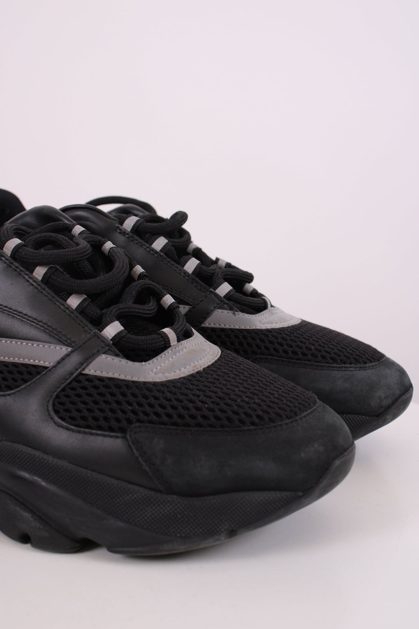 Dior B22 Mesh Trainers Black/ Grey 10 | O/S, Black
