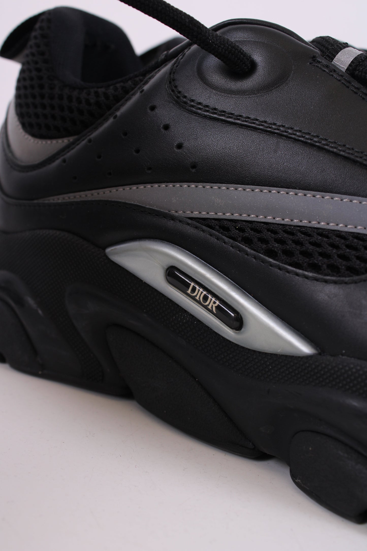 Dior B22 Mesh Trainers Black/ Grey 10 | O/S, Black