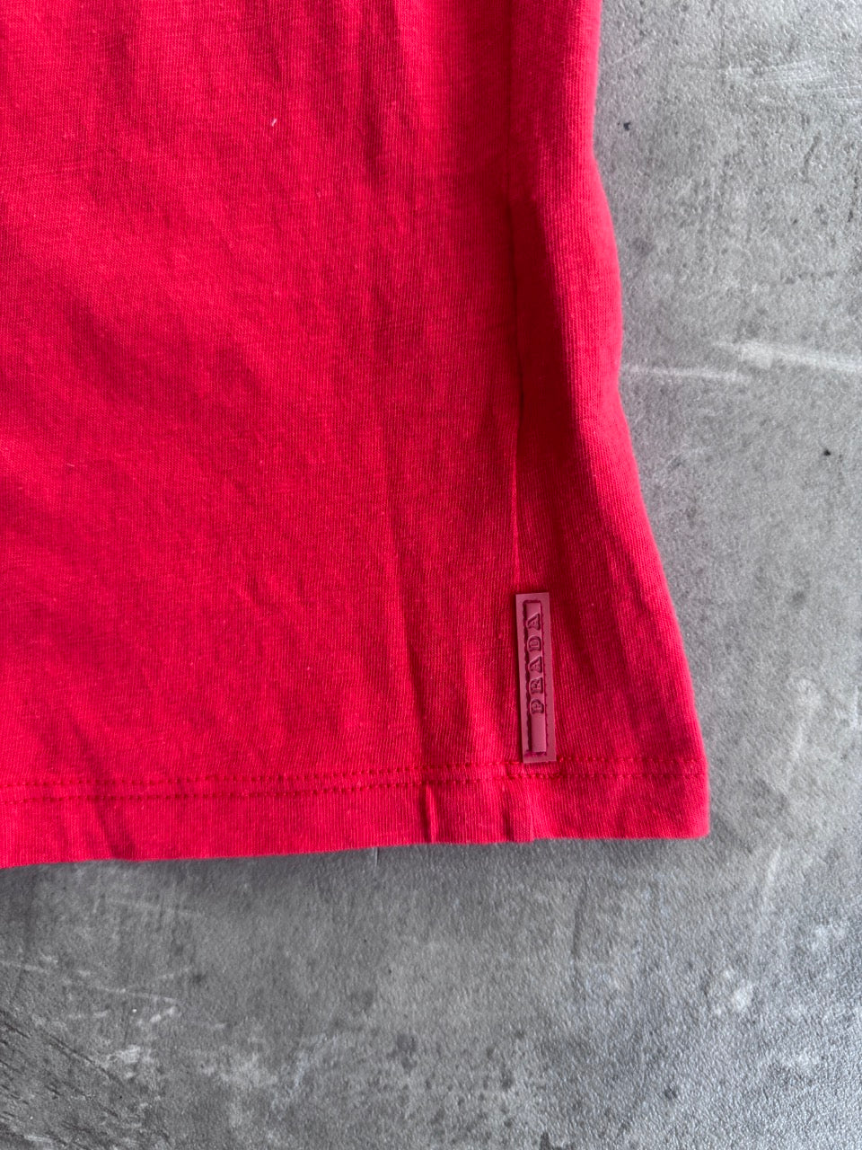 Prada Red Tank Top