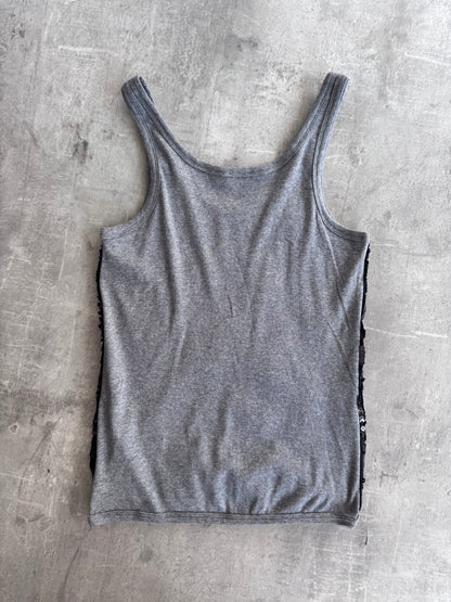 D&G Grey Sequin Tank
