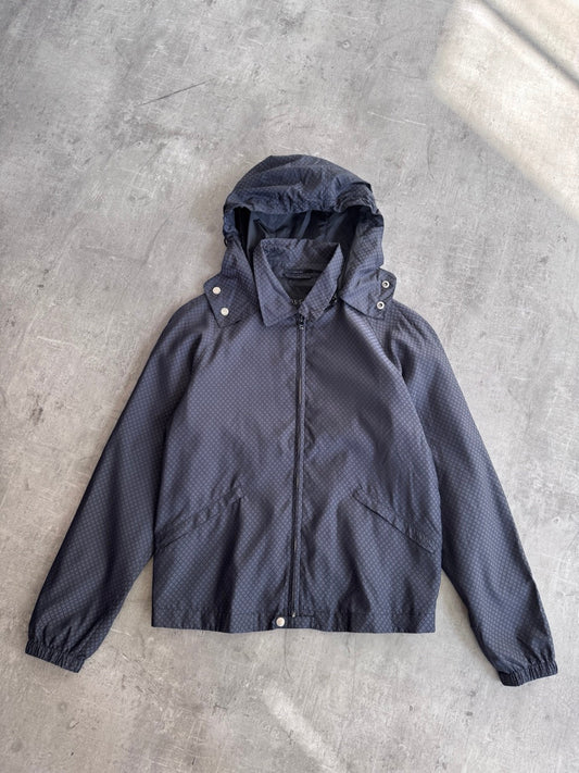 Gucci Diamond Detail Navy Windbreaker