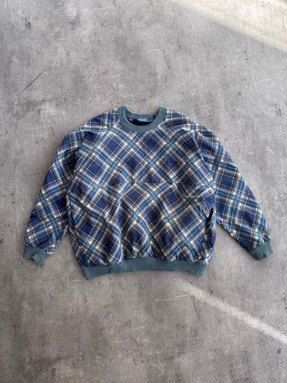 Polo Ralph Lauren Plaid Nylon Sweater