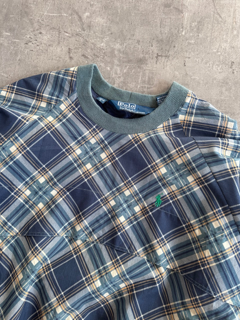 Polo Ralph Lauren Plaid Nylon Sweater