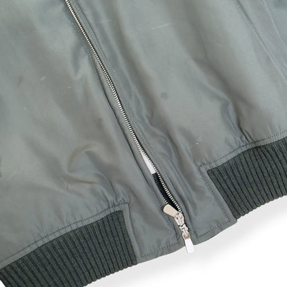 THOM SWEENEY NYLON WOOL / CASHMERE LINED JACKET GREEN 52 / L | Large, Green