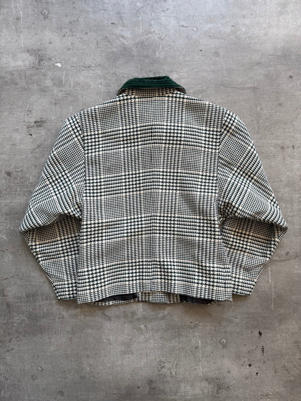 1980 Gianni Versace Wool Plaid Bomber | Small, Multicoloured