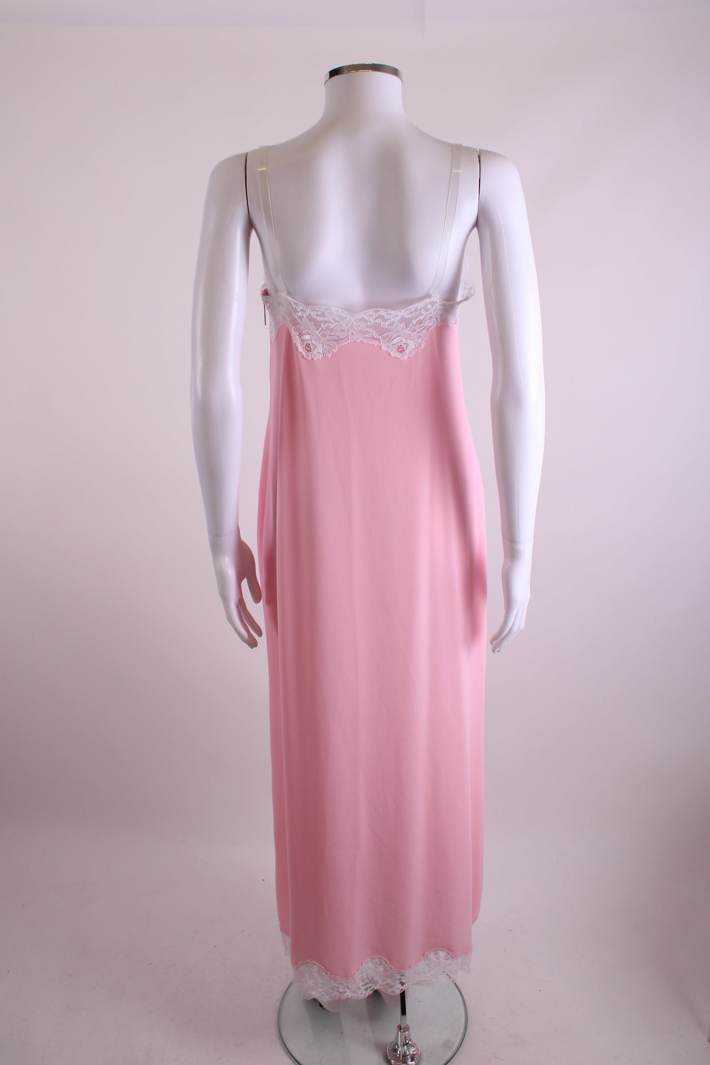 Christopher Kane Lace Trim Strap Detail Cami Dress Pink 8 | O/S, Pink