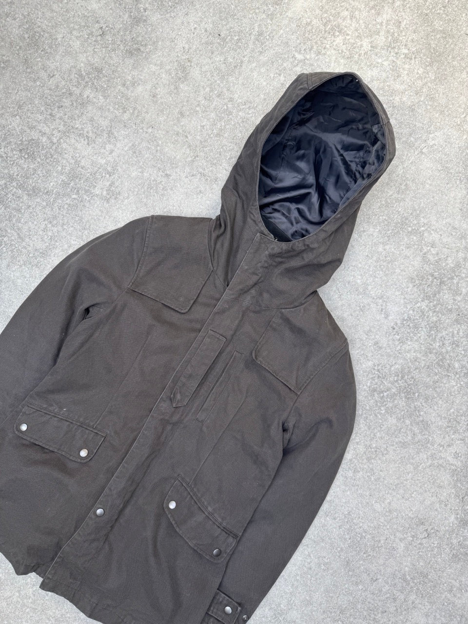 Katharine Hamnett Detachable Lining Hooded Parka Jacket