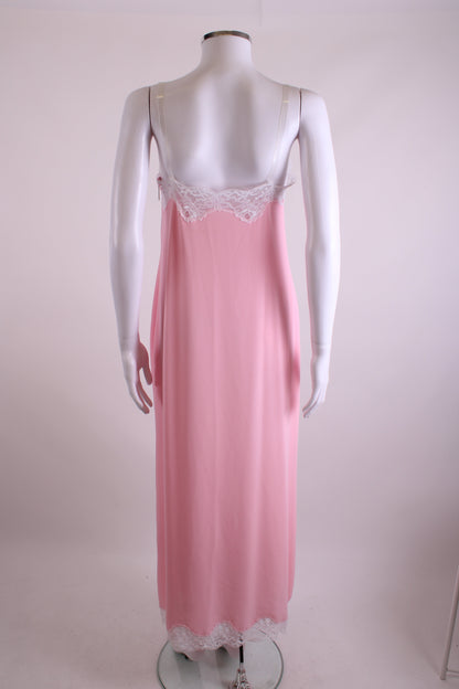 Christopher Kane Lace Trim Strap Detail Cami Dress Pink 8 | O/S, Pink