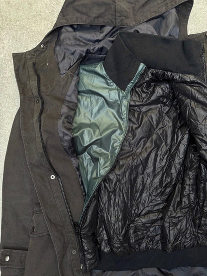 Katharine Hamnett Detachable Lining Hooded Parka Jacket