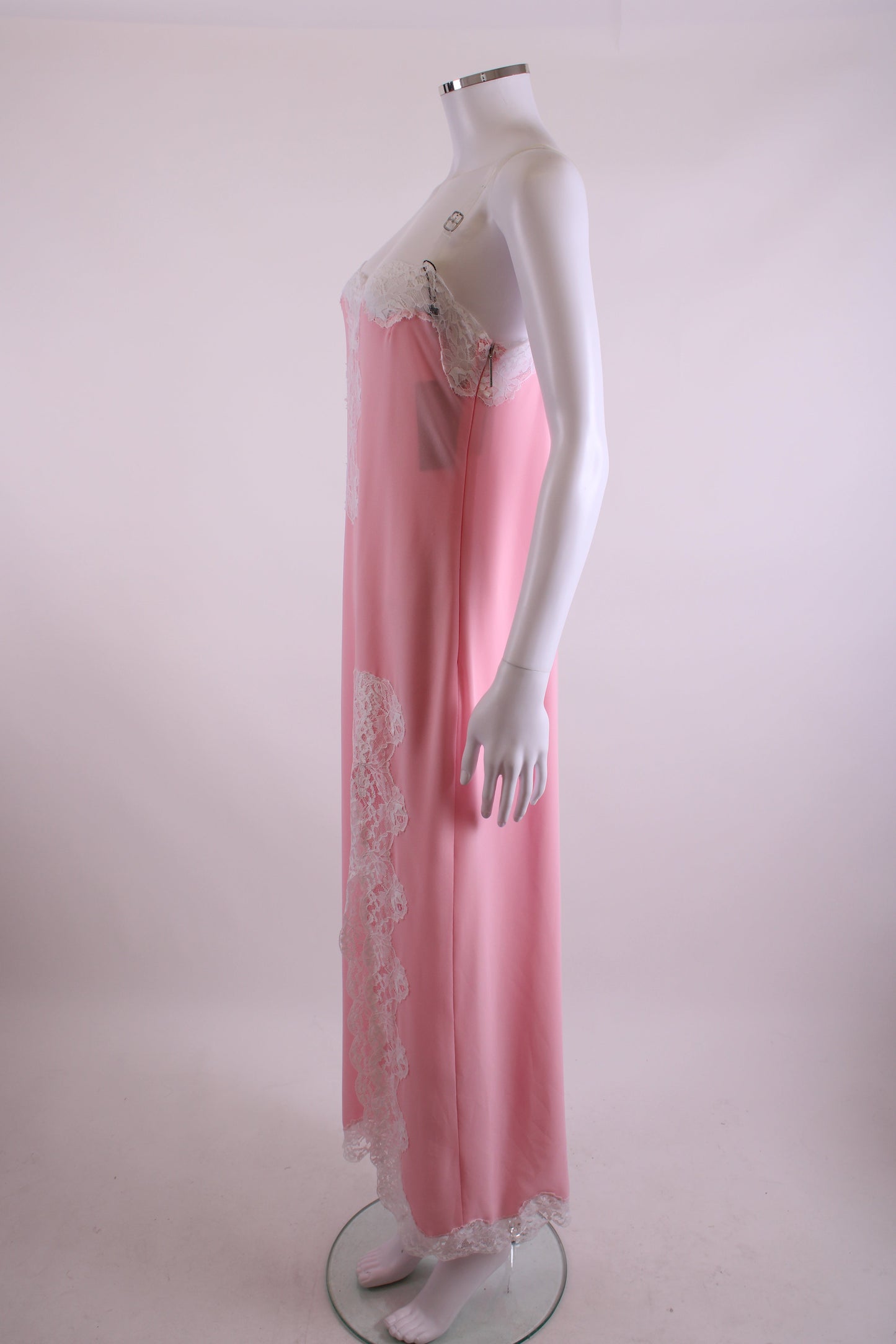Christopher Kane Lace Trim Strap Detail Cami Dress Pink 8 | O/S, Pink