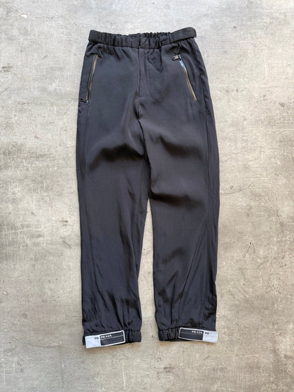 2018 Prada Garbadine Nylon Trousers | Small, Multicoloured