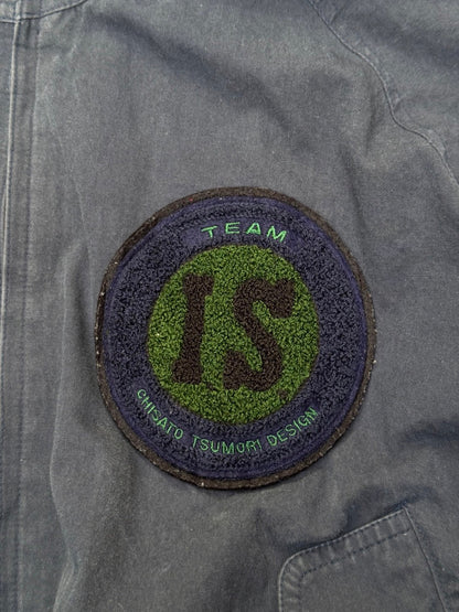 1980s Chisato Tsumori x Issey Miyake Two Tone Reversible Hoodie