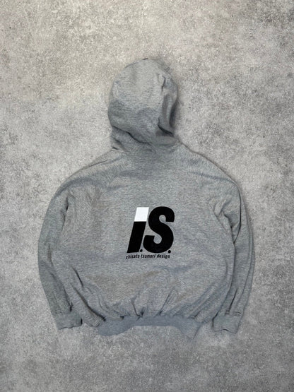 1980s Chisato Tsumori x Issey Miyake Two Tone Reversible Hoodie