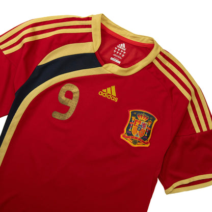 2008/10 Spain x Adidas 'Torres 9' Home Football Shirt