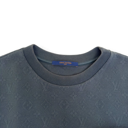 LOUIS VUITTON MONOGRAM SIGNATURE 3D POCKET T-SHIRT GREEN M | Medium, Green