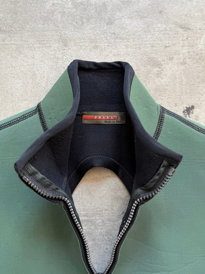 1999 Prada Sport Neoprene Vest | Small, Green