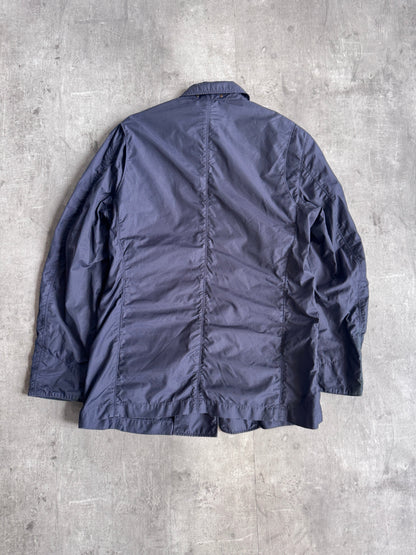 90s C.P. Company Navy Single Breasted Trench