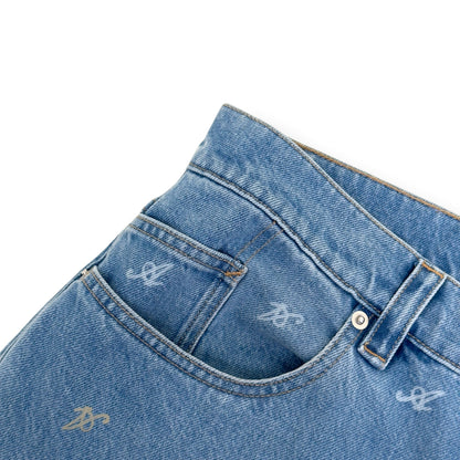 AXEL ARIGATO MILES DENIM SHORTS BLUE S | Small, Blue